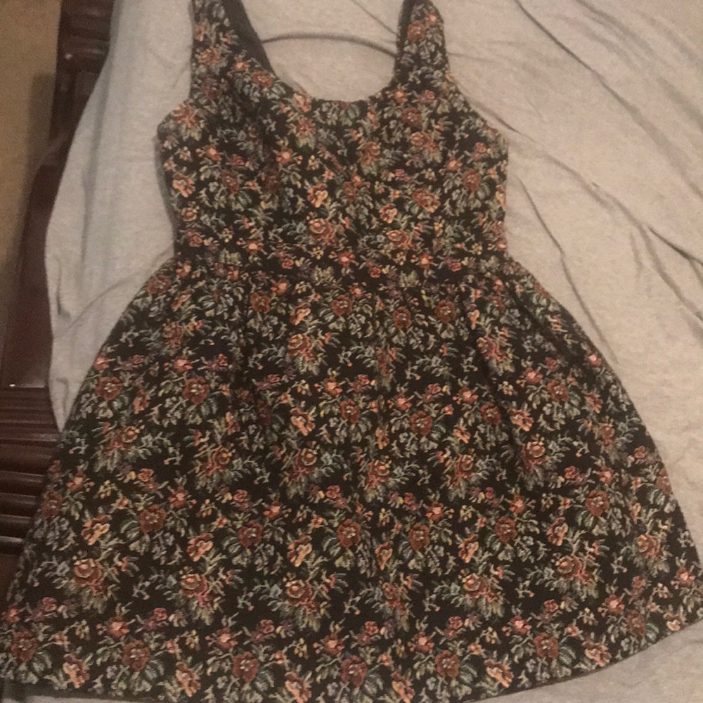 Cute tapestry mini dress